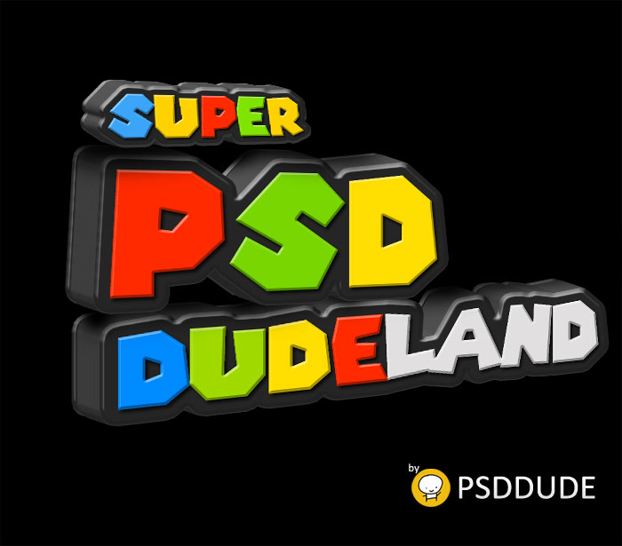 3D Super Mario Plastic in Photoshop Photoshop Tutorial | PSDDude