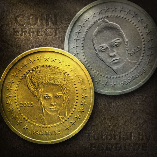 Create a Metal Coin in Photoshop Photoshop Tutorial | PSDDude