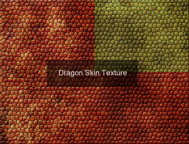 How To Create Dragon Skin Texture With Stained Glass Filter And Emboss In Photoshop