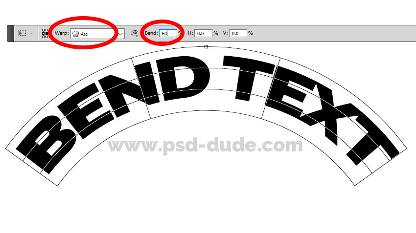 curved text box illustrator