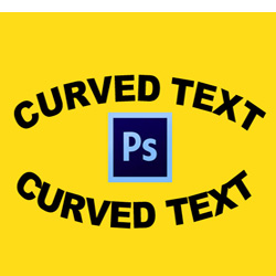 How To Curve Text In Photoshop