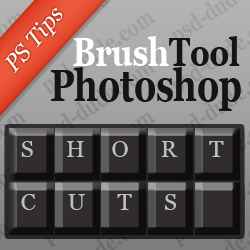 photoshop brush size shortcut