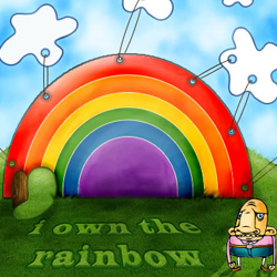 Funny Cartoon Rainbow