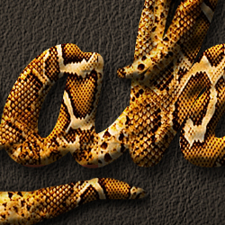 Photoshop Tutorial: Dragon, Snake and Reptile Skin Texture