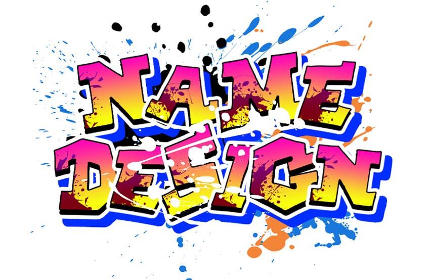 design my name logo