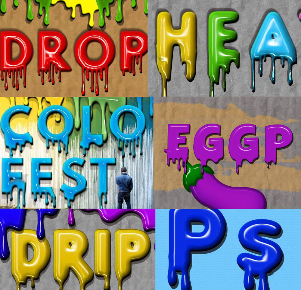 drip effect photoshop download