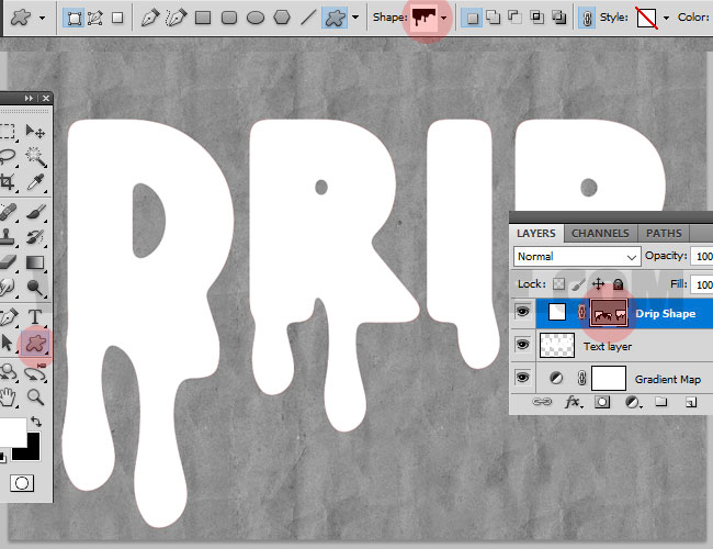 Paint Drip Text Effect In Photoshop Photoshop Tutorial PSDDude