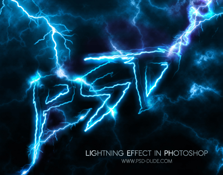 photoshop-lightning-text-effect-generator-quick-tutorial-photoshop-tutorial-psddude