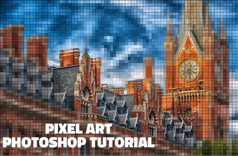 Pixel Photo Effect in Photoshop with Mosaic Filter Photoshop Tutorial