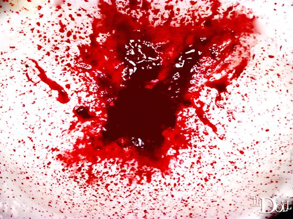 real blood texture