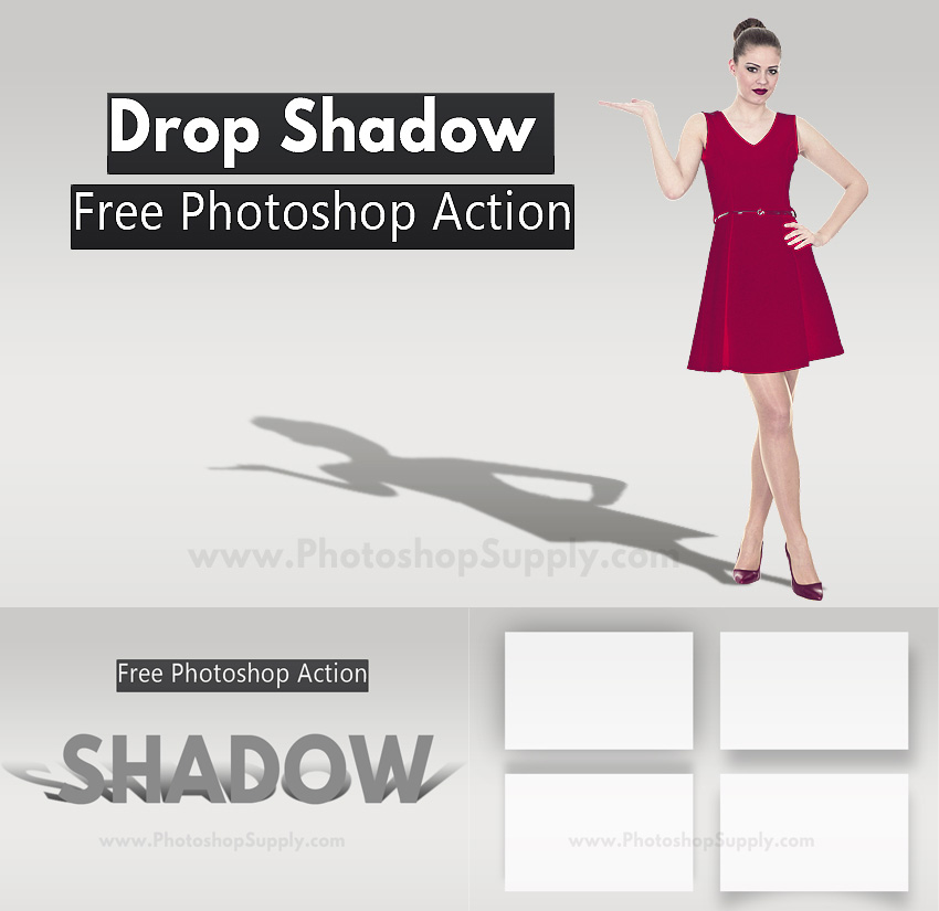 Shadow Photoshop Action (Free)