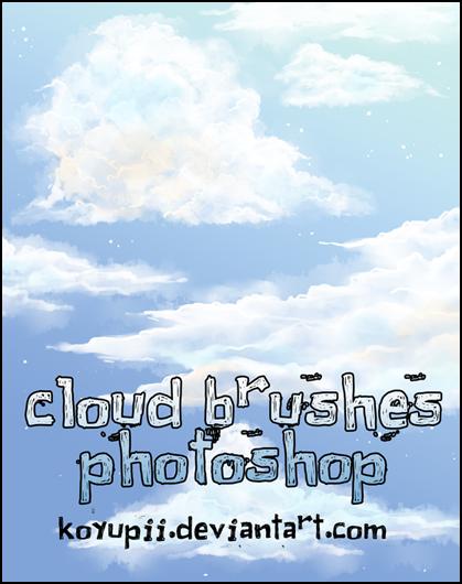 photoshop cloud brushes deviantart
