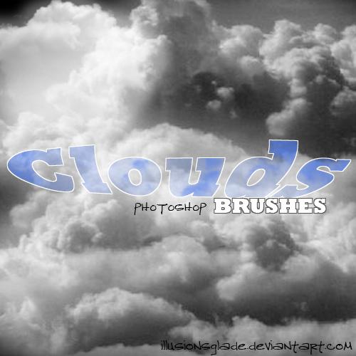 clouds brushes photoshop high resolution