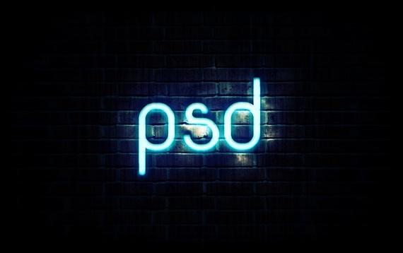 Create Neon Effect Photoshop Tutorials PSDDude