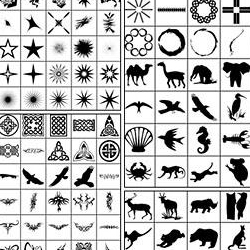 Over 1000 Amazing Photoshop Custom Shapes that you Must Have