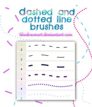 dotted line brush photoshop free download