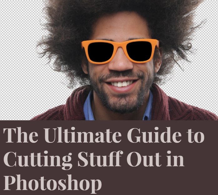 how to cut things out in photoshop cs4