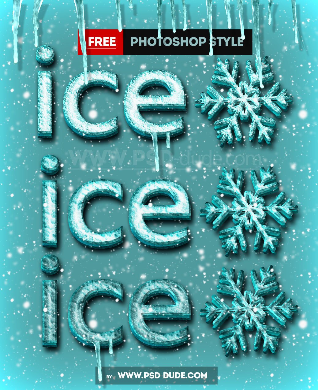 ice style photoshop free download