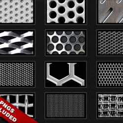 Photoshop Metal Pattern Collection psd-dude.com Resources