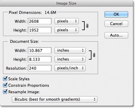 photoshop action to resize images