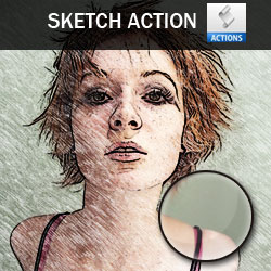 Photoshop Sketch Action | PSDDude