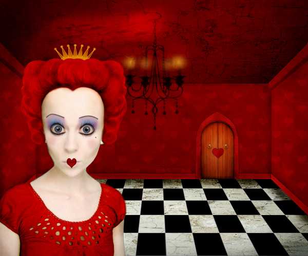 the-red-queen-of-hearts-from-alice-in-wonderland tutorial intermediary image