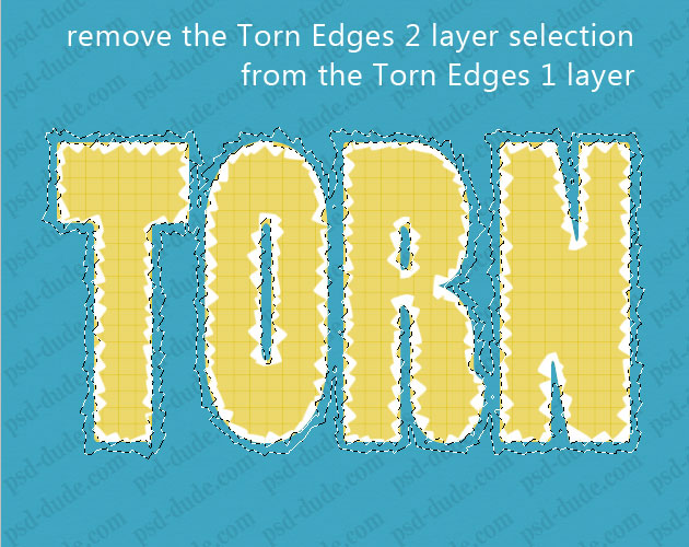 だってばよ — Ripped paper edges on gifs + text tutorial Some