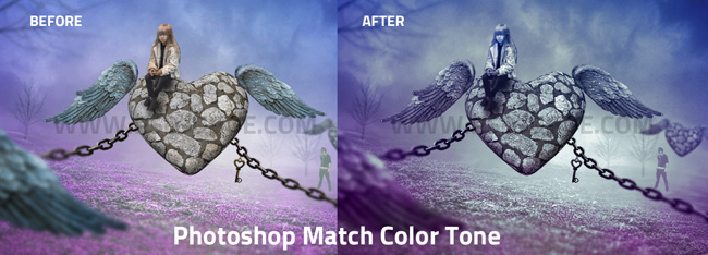 match color tone in photoshop
