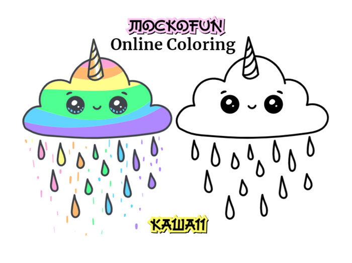 Kawaii Coloring Pages