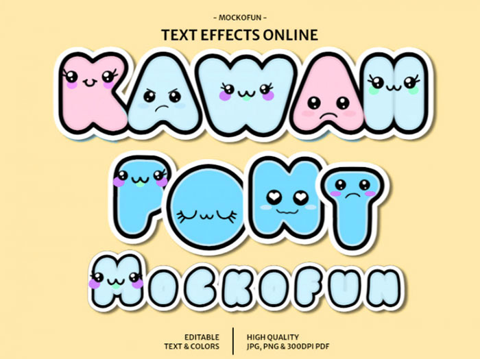 Kawaii Font