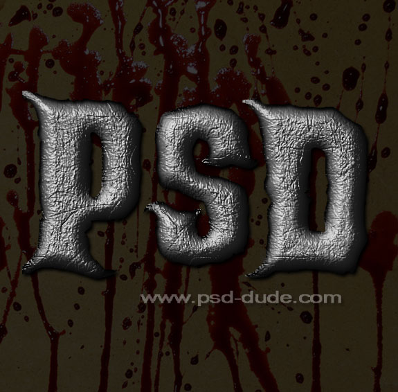 Blood Horror Text Photoshop Tutorial - Photoshop tutorial | PSDDude