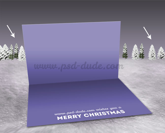 Create A Christmas Pop Up Greeting Card In Photoshop