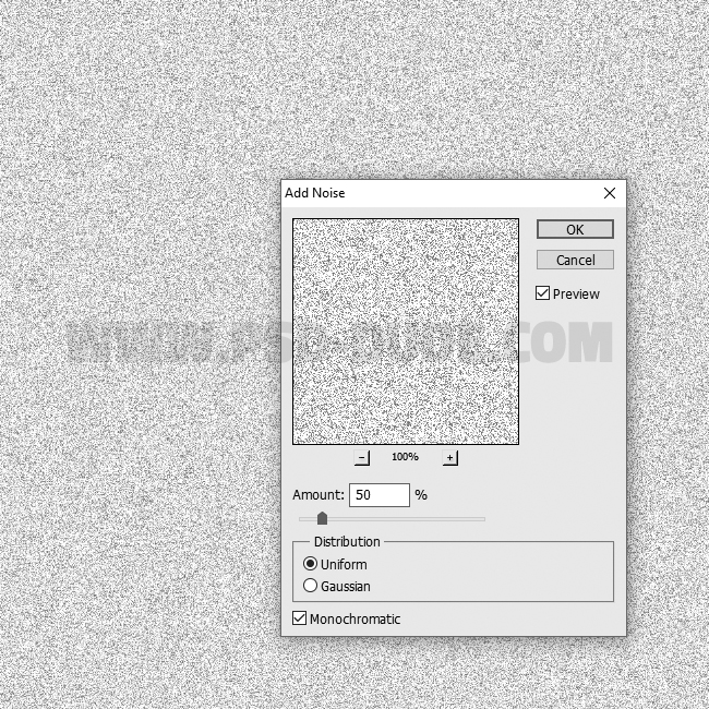 noise photoshop filter