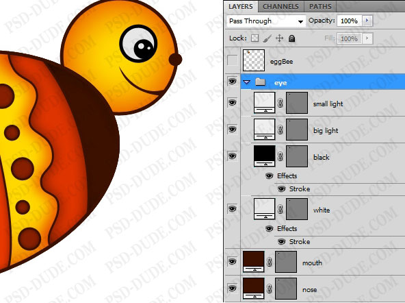 Easte Bee Photoshop Tutorial