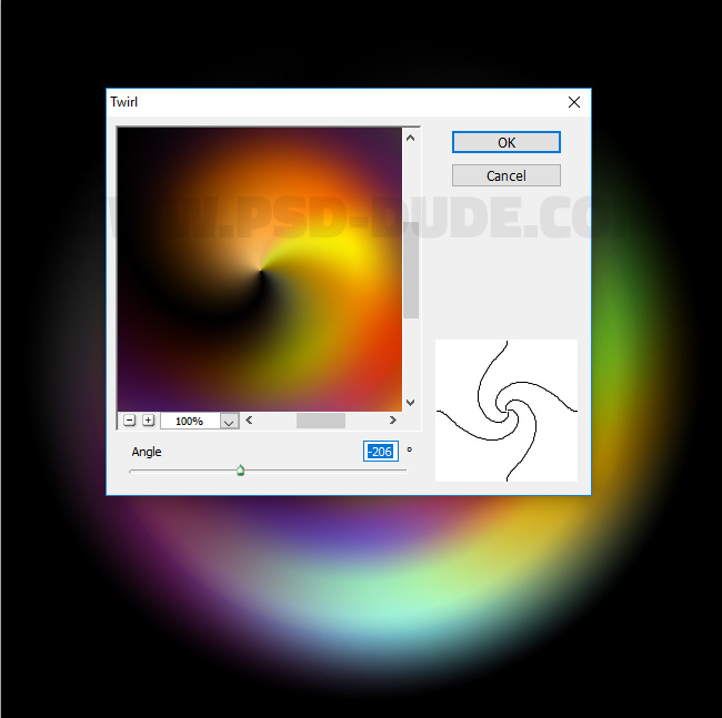 photoshop twirl distort filter