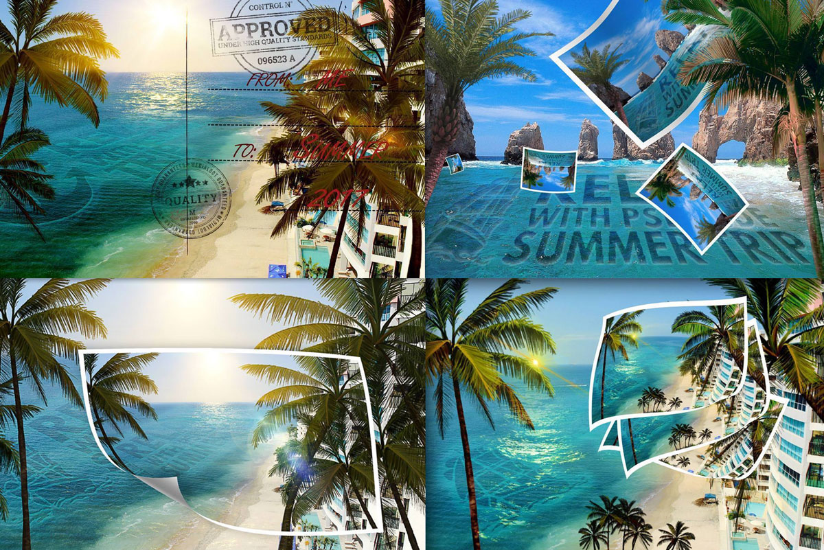 Create Water Text Effect for Summer Postcard in Photoshop ...