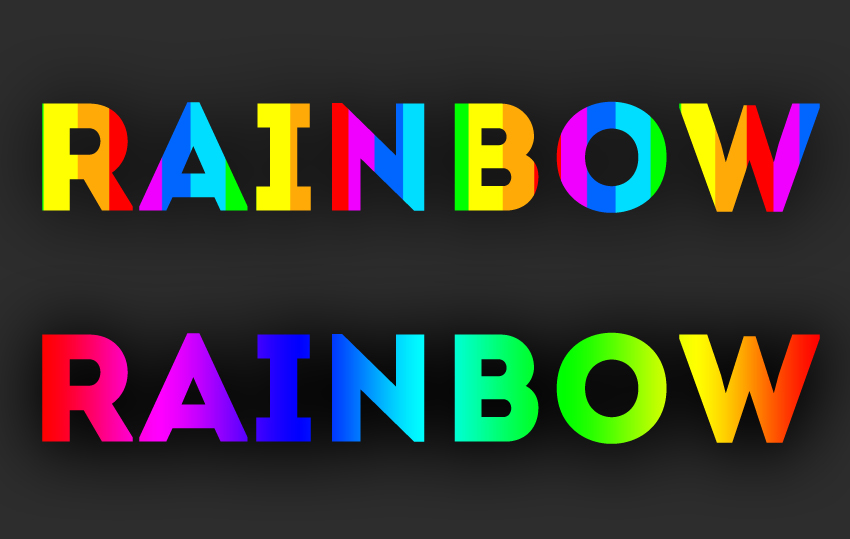 rainbow word art generator rainbow text art