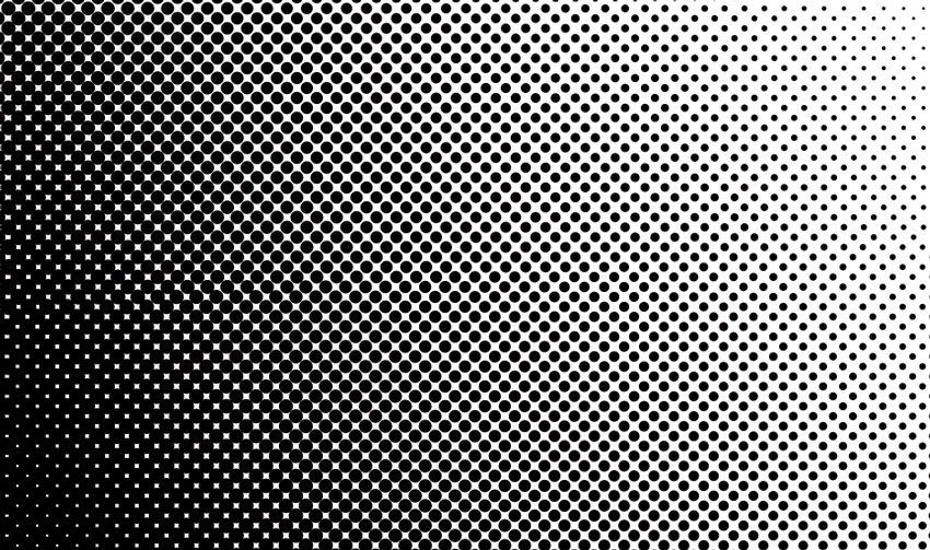 inkscape gradient to halftone