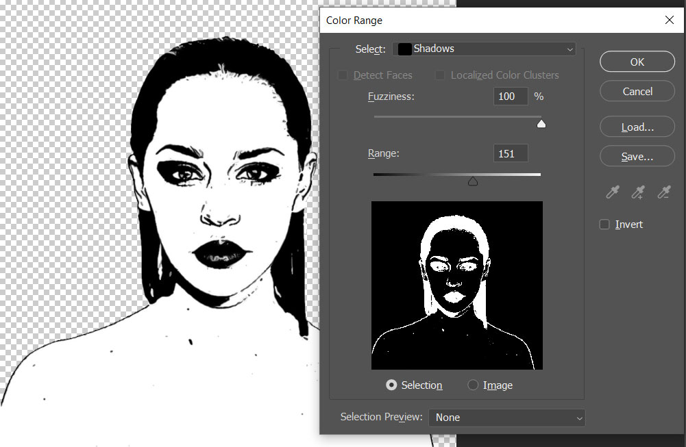 vectorize image photoshop