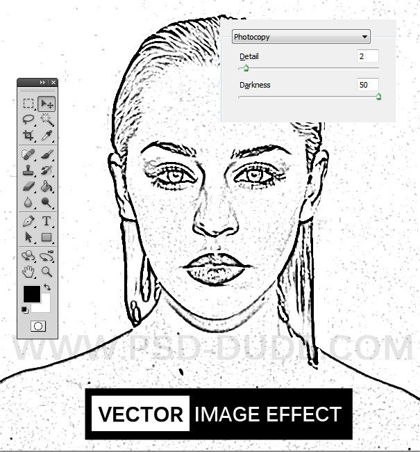 Vectorize image photoshop