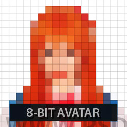 convert image to 8 bit pixel art