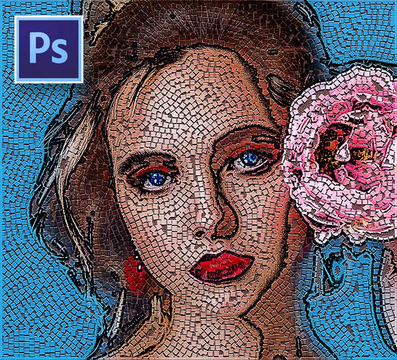 photo mosaic photoshop free download