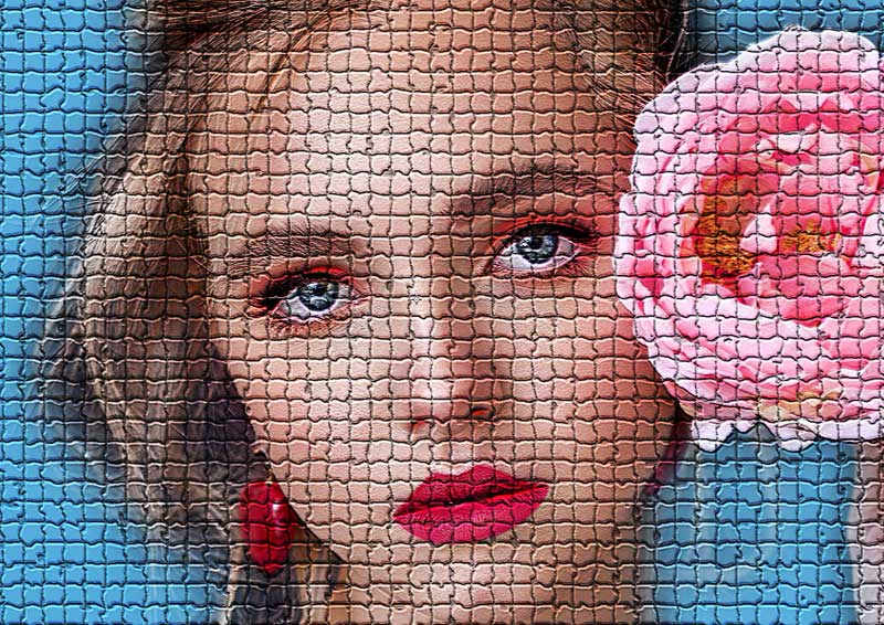 Photoshop Mosaic Tiles