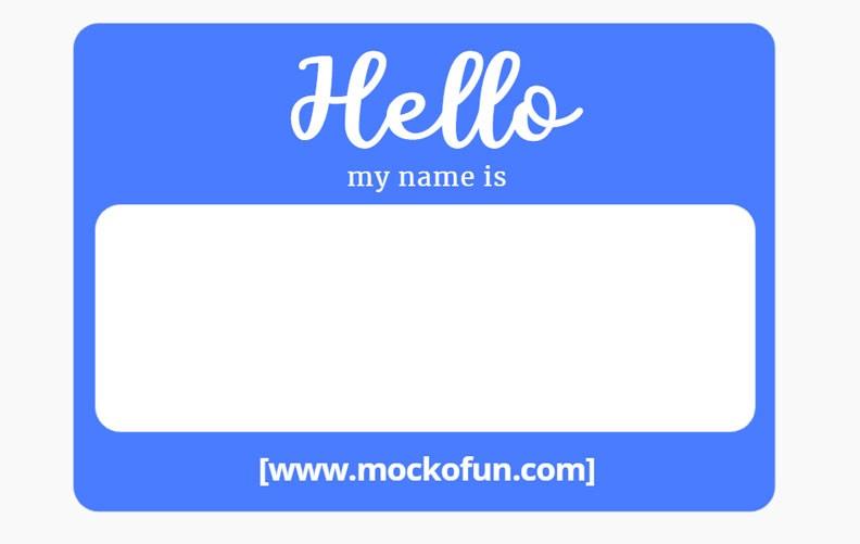 Name Tag