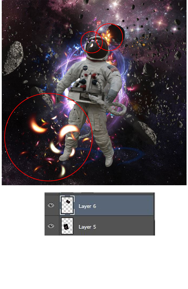 Outer Space Astronaut Photoshop Manipulation Tutorial