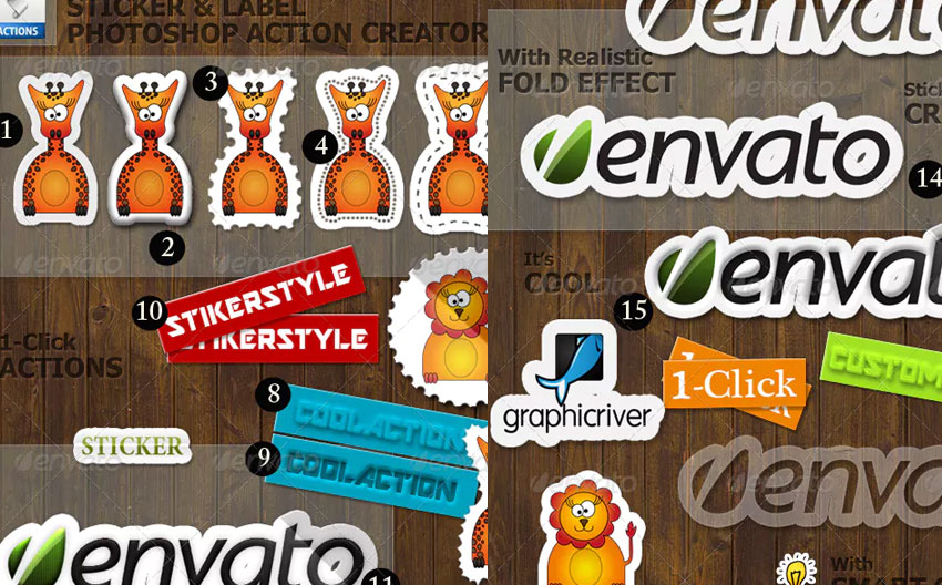 photoshop sticker