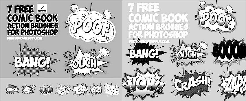 Comics Photoshop Brushes