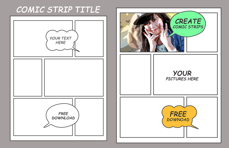  Comic Templates - How To Create Comics & Manga / Comics &  Graphic Novels: Books