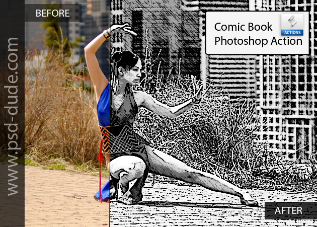 Comics Action Photoshop