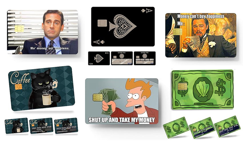 Custom Credit Card Skins psd-dude.com Resources